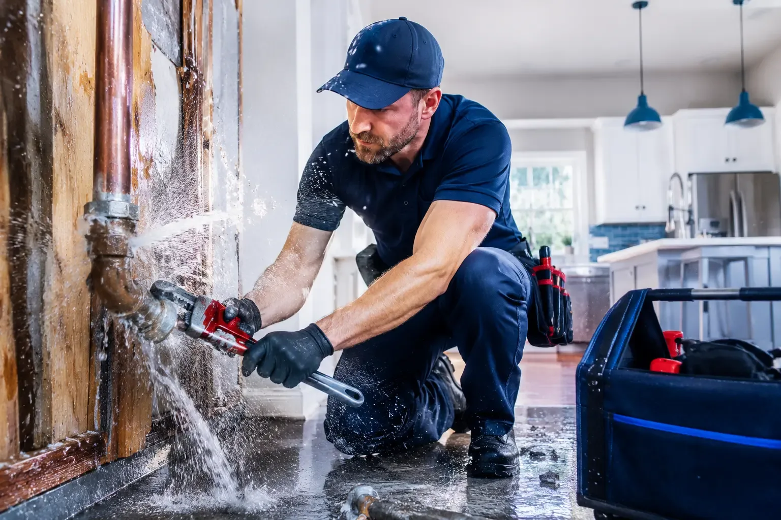 Local emergency pipe repair professionals in Millwood, KY
